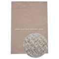 Tabel Tufted Microfiber with Viscose short pile carpet